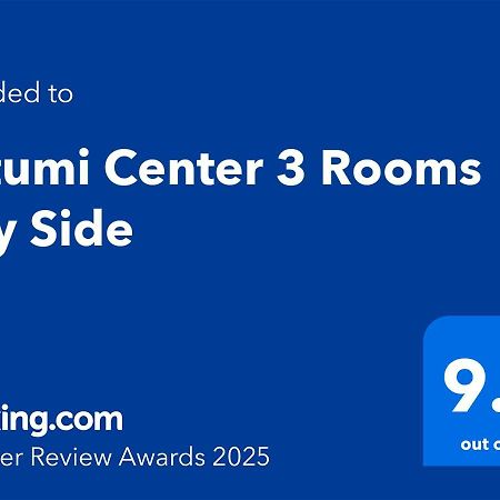 Batumi Center 3 Rooms City Side Esterno foto